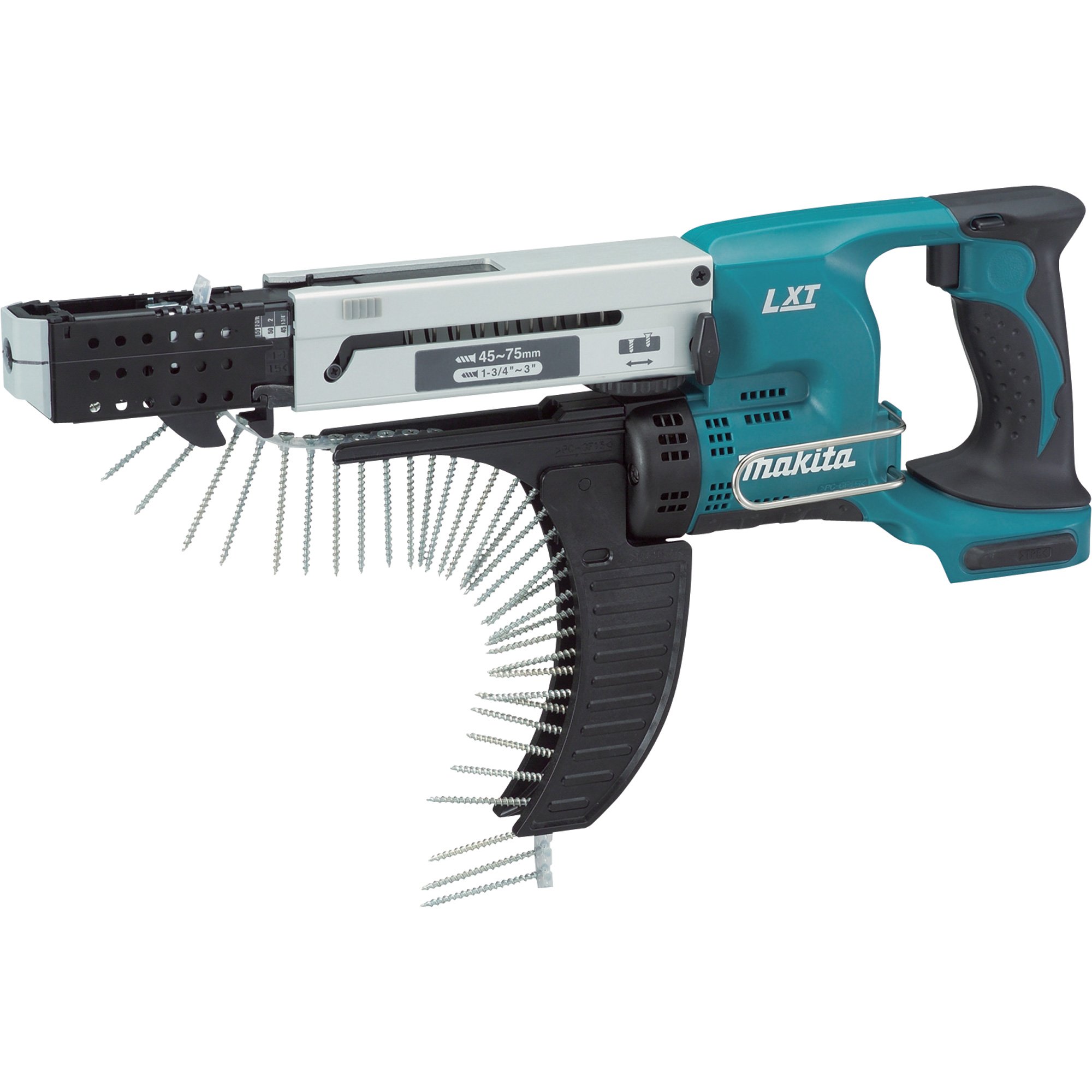 Makita Cordless LXT Li-Ion Autofeed Screwdriver — Tool Only, 18 Volt, Model# XRF01Z